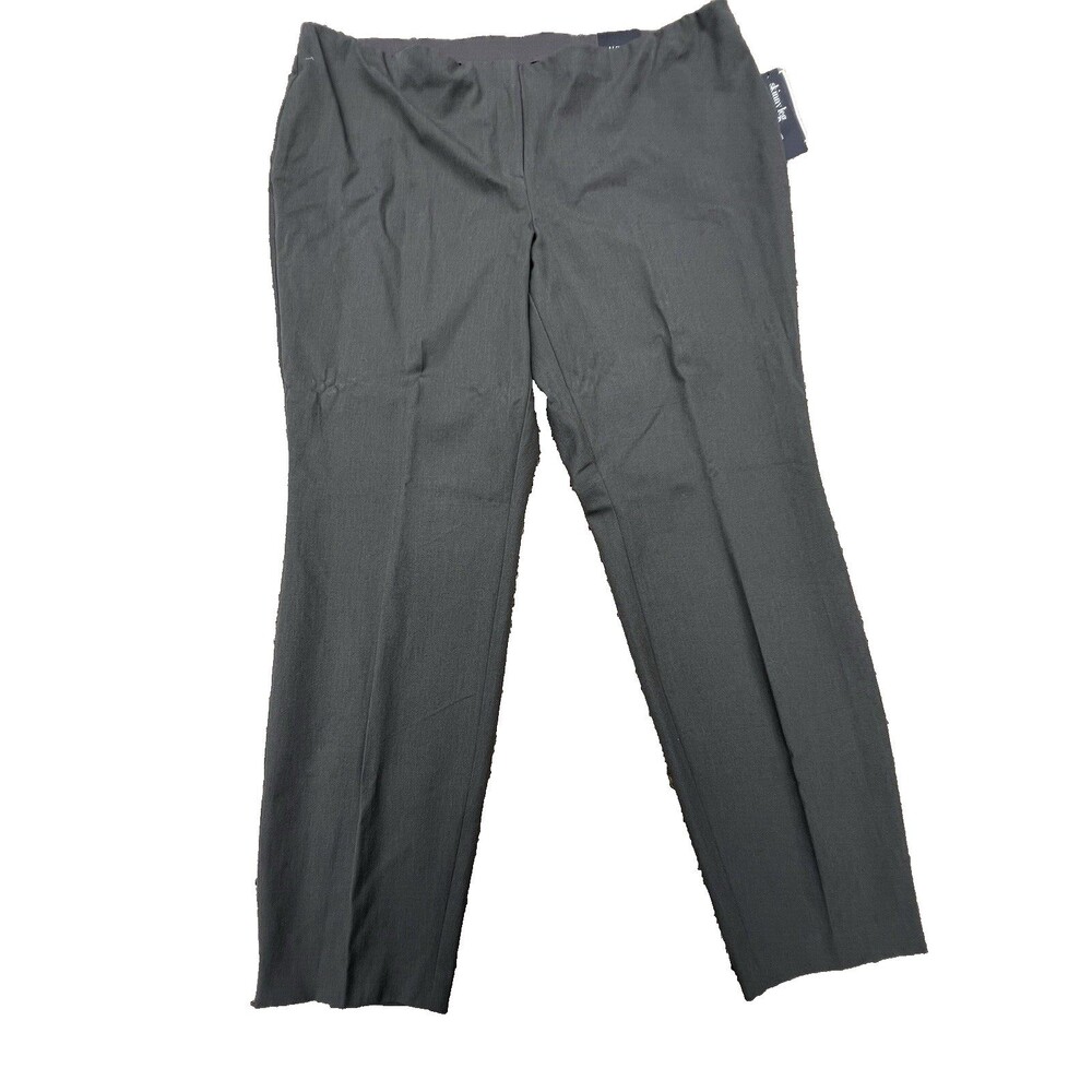 Alfani Woman Olive Green Skinny Leg Comfort Waist Ankle Pants Stretch 20W NWT